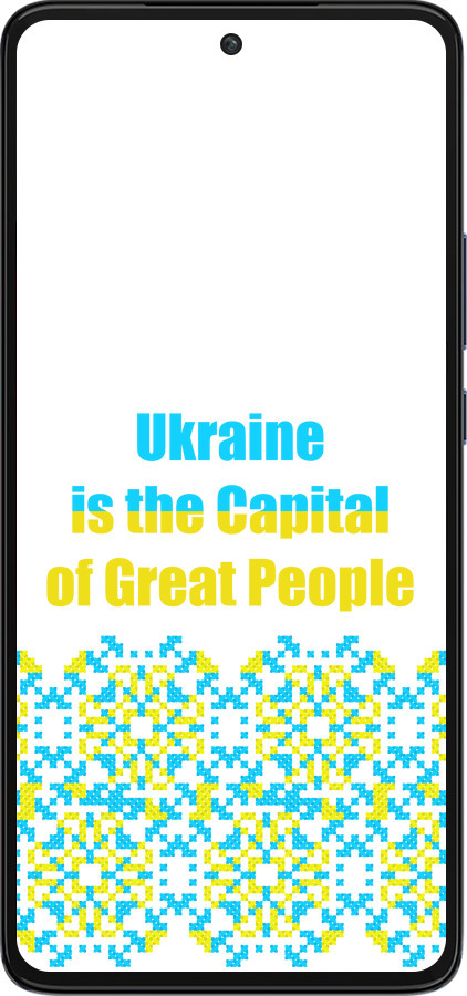 Силиконовый чехол Ukraine для Motorola Edge 30 - 5283u-2840 изображение 