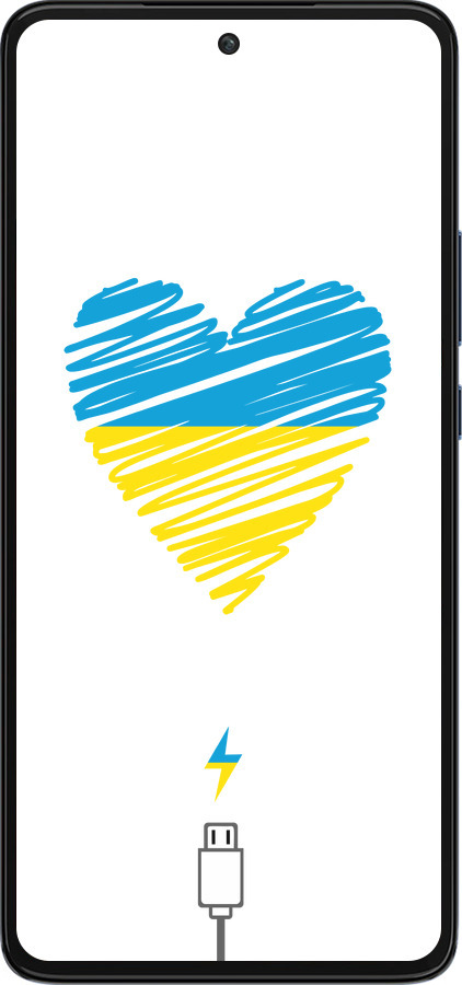 Силиконовый чехол Подзарядка сердца v2 для Motorola Edge 30 - 5295u-2840 изображение 