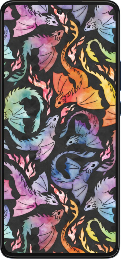 Силиконовый чехол № 5416 для Motorola Edge 30 - 5416u-2840 изображение 