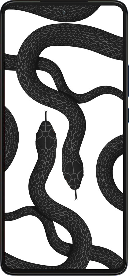 Силиконовый чехол Змеи для Motorola Edge 30 - 5473u-2840 изображение 