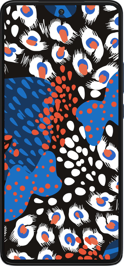 Силиконовый чехол Абстрактный фон v2 для Motorola Edge 30 - 5503u-2840 изображение 