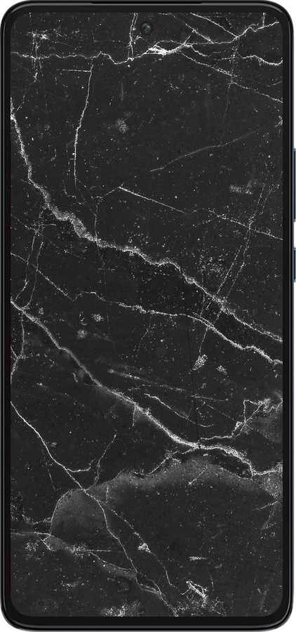 Силиконовый чехол Черный мрамор v2 для Motorola Edge 30 - 5568u-2840 изображение 