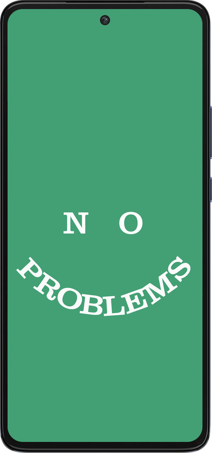 Силіконовий чехол No Problems для Motorola Edge 30 - 5573u-2840 изображение 