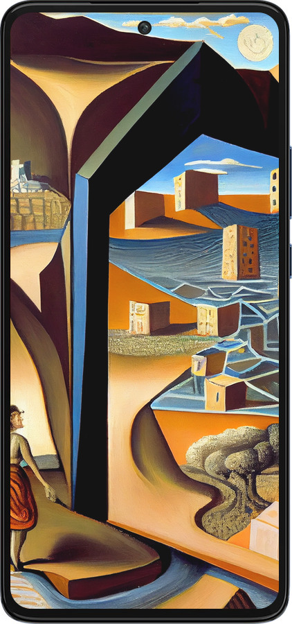 Силиконовый чехол Абстракция v2 для Motorola Edge 30 - 5618u-2840 изображение 