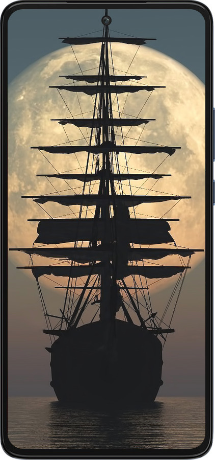 Силиконовый чехол Корабль для Motorola Edge 30 - 5998u-2840 изображение 