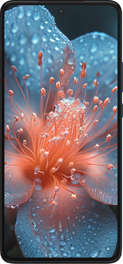 Силиконовый чехол Роса на цветке для Motorola Edge 30 - 6039u-2840 изображение 