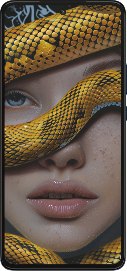 Силиконовый чехол Объятия змеи для Motorola Edge 30 - 6081u-2840 изображение 