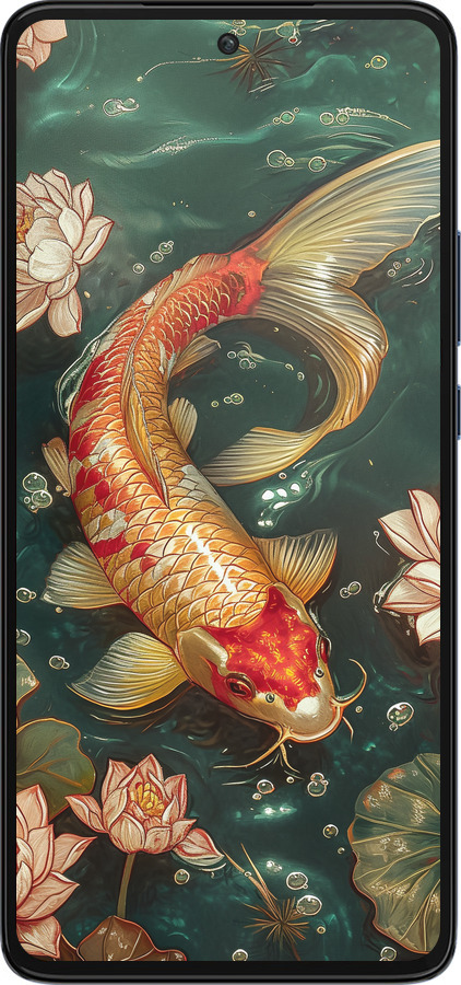 Силиконовый чехол Мелодия Лотоса для Motorola Edge 30 - 6106u-2840 изображение 