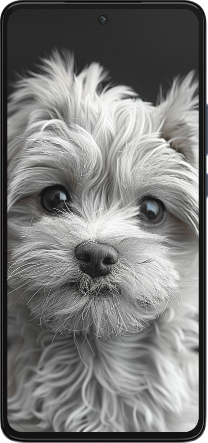 Силиконовый чехол Мальтипу на чорном фоне для Motorola Edge 30 - 6156u-2840 изображение 