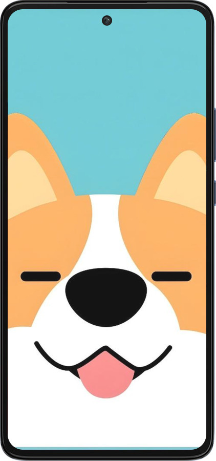 Силиконовый чехол Корги для Motorola Edge 30 - 6280u-2840 изображение 