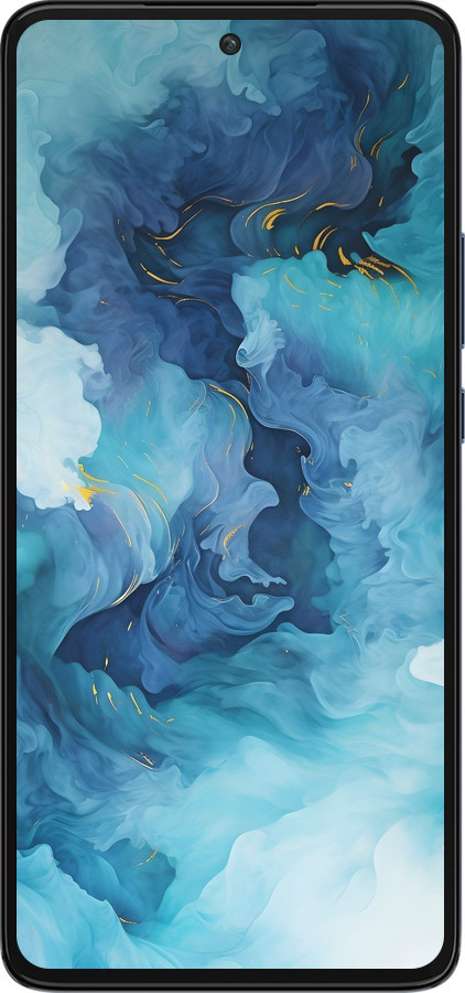 Силиконовый чехол Акварель для Motorola Edge 30 - 6320u-2840 изображение 