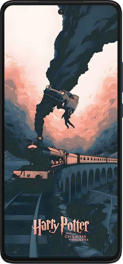 Силиконовый чехол Гарри Поттер для Motorola Edge 30 - 6331u-2840 изображение 