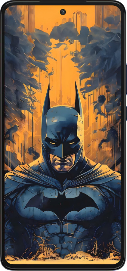 Силиконовый чехол Бэтмен для Motorola Edge 30 - 6335u-2840 изображение 