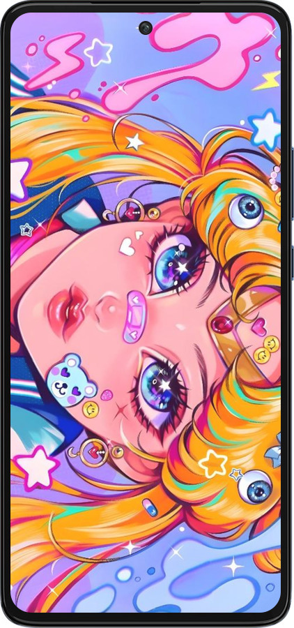 Силиконовый чехол Сейлор Мун 4 для Motorola Edge 30 - 6353u-2840 изображение 