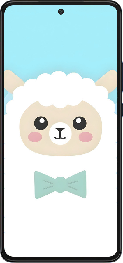 Силиконовый чехол Милый барашек для Motorola Edge 30 - 6355u-2840 изображение 