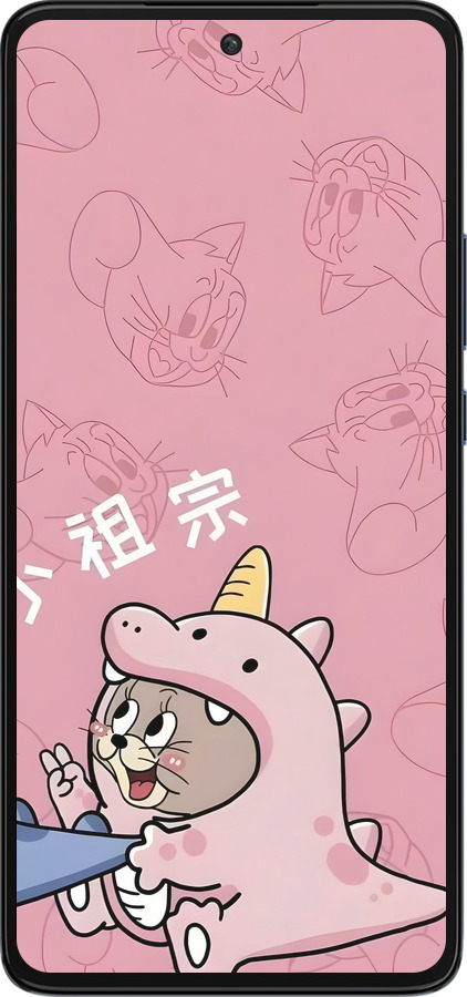 Силиконовый чехол Том и джерри 2 для Motorola Edge 30 - 6359u-2840 изображение 