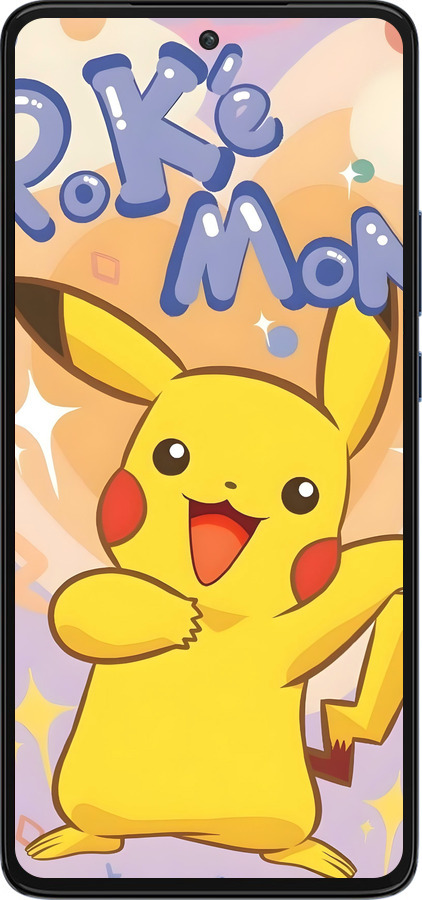 Силіконовий чехол Пикачу для Motorola Edge 30 - 6383u-2840 изображение 