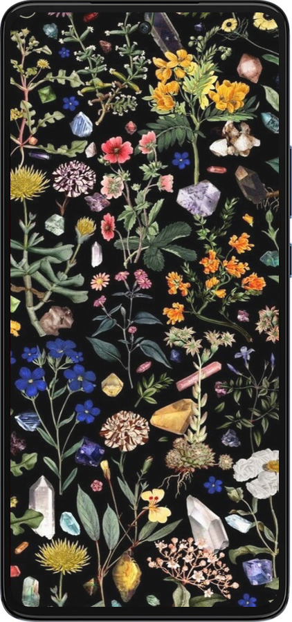 Силиконовый чехол С цветами для Motorola Edge 30 - 6422u-2840 изображение 