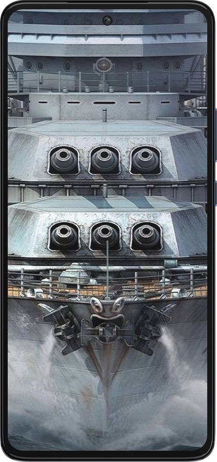 Силиконовый чехол Линкор, world of tanks, wargaming, военный корабль для Motorola Edge 30 - 6453u-2840 изображение 