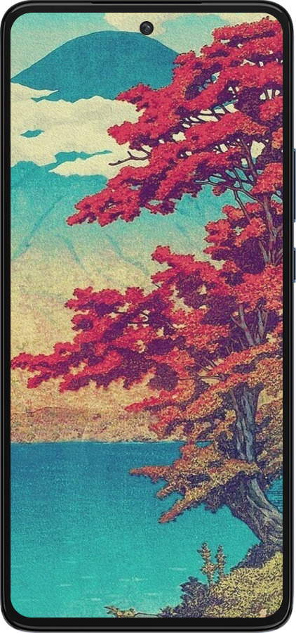 Силиконовый чехол С изображением природы для Motorola Edge 30 - 6469u-2840 изображение 