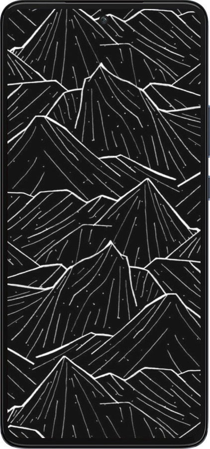 Силиконовый чехол С изображением Темных гор для Motorola Edge 30 - 6489u-2840 изображение 