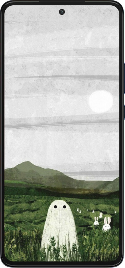 Силиконовый чехол Привидение для Motorola Edge 30 - 6492u-2840 изображение 