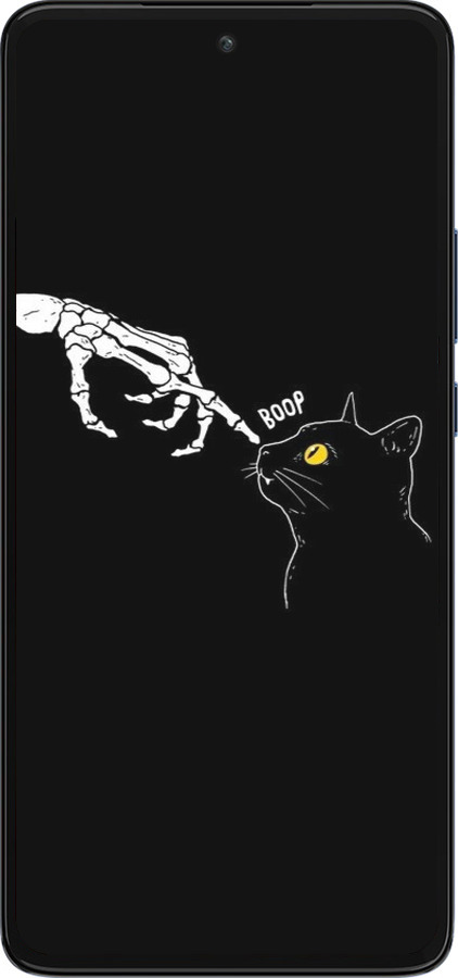 Силиконовый чехол Кошка для Motorola Edge 30 - 6505u-2840 изображение 