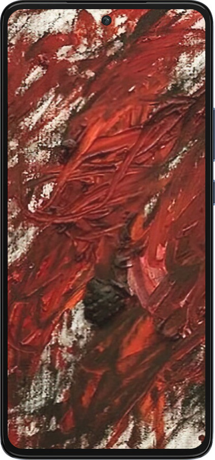 Силиконовый чехол Абстрактная композиция в красных тонах для Motorola Edge 30 - 6541u-2840 изображение 