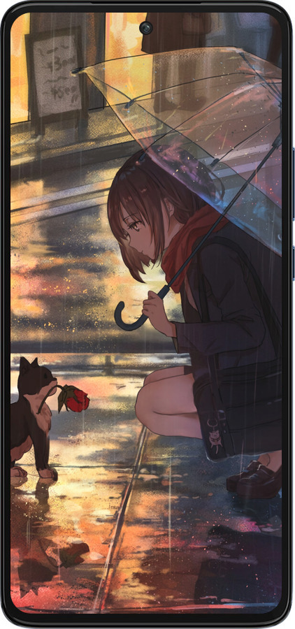 Силиконовый чехол Anime для Motorola Edge 30 - 6609u-2840 изображение 