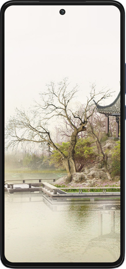 Силиконовый чехол Японский пейзаж для Motorola Edge 30 - 776u-2840 изображение 