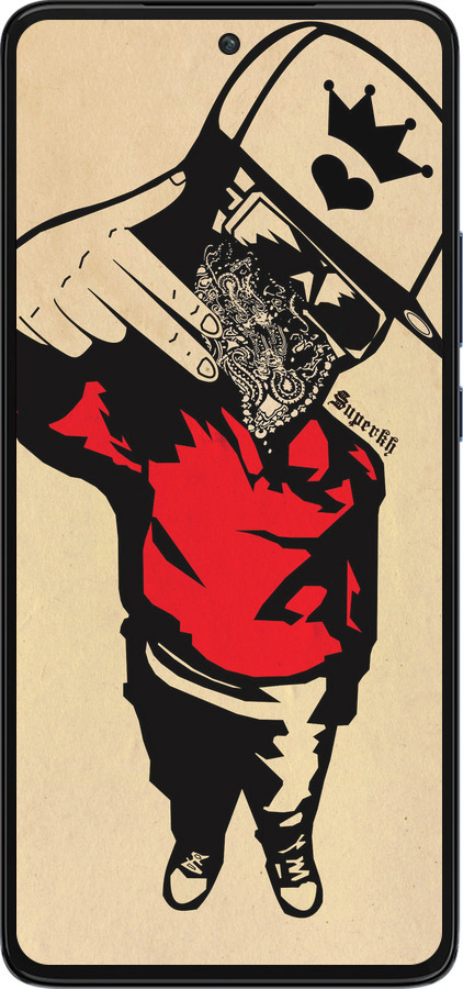 Силиконовый чехол Swag. Super для Motorola Edge 30 - 808u-2840 изображение 