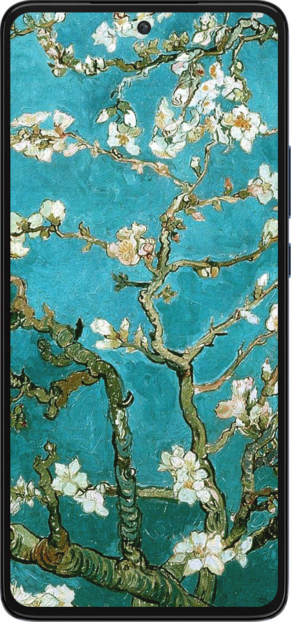 Силиконовый чехол Винсент Ван Гог. Сакура для Motorola Edge 30 - 841u-2840 изображение 