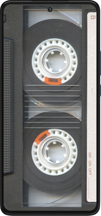 Силиконовый чехол Кассета для Motorola Edge 30 - 876u-2840 изображение 