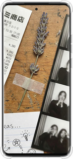 Силикон с усиленными углами чехол Aesthetic Scrapbook Collage для Motorola Edge 40 Neo - 6773sp-3342 изображение 