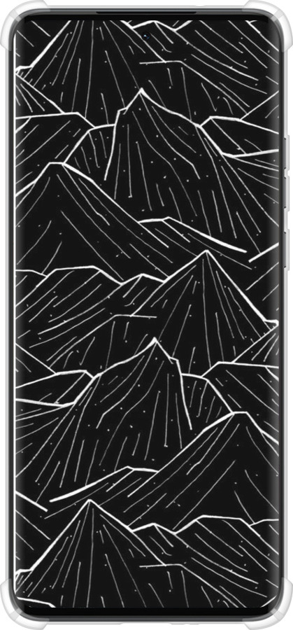 Силикон с усиленными углами чехол С изображением Темных гор для Motorola Edge 40 Neo - 6489sp-3342 изображение 
