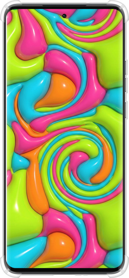 Силіконовий протиударний с посиленими кутами чехол Y2K Jelly Dream для Motorola Edge 40 Neo - 6780sp-3342 изображение 