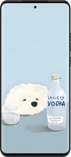 Силиконовый чехол Пес водка для Motorola Edge 40 Neo - 6368u-3342 изображение 