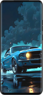 Силиконовый чехол Форд мустанг для Motorola Edge 40 Neo - 6374u-3342 изображение 