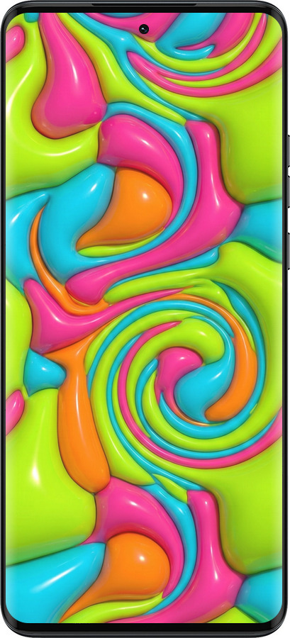 Силіконовий чехол Y2K Jelly Dream для Motorola Edge 40 Neo - 6780u-3342 изображение 