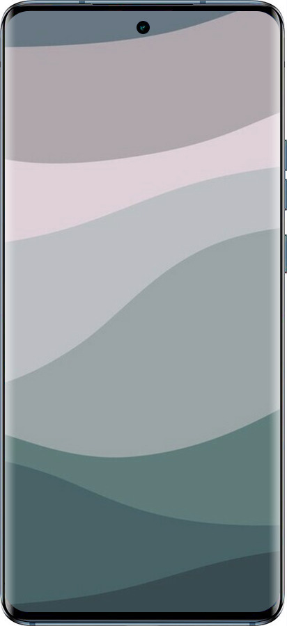TPU чехол С фиолетовым и бирюзовым ретро-стилем и волнами для Motorola Edge 40 - 6533b-3335 изображение 