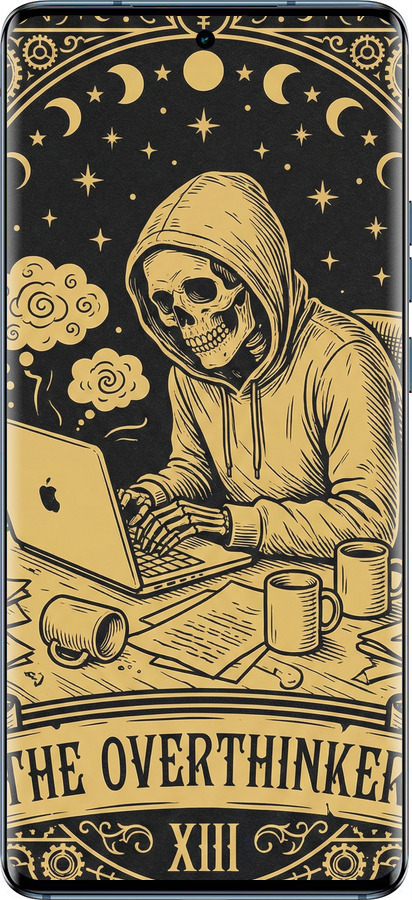 TPU чехол The Overthinker для Motorola Edge 40 - 6774b-3335 изображение 