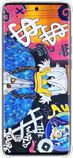 Силикон с усиленными углами чехол Скрудж 2 для Motorola Edge 40 - 6285sp-3335 изображение 