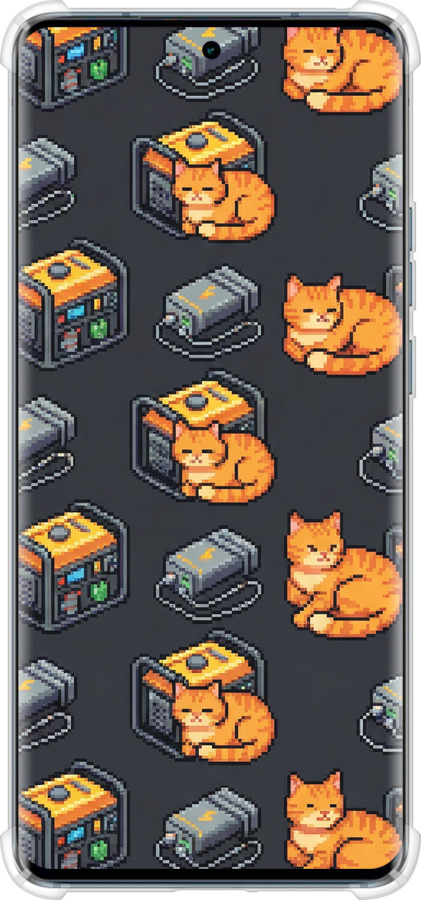 Силикон с усиленными углами чехол Autonomous Zone для Motorola Edge 40 - 6771sp-3335 изображение 