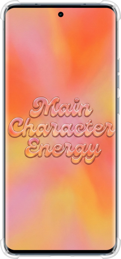 Силикон с усиленными углами чехол Aura Gradient Main Character Energy Aesthetic Y2K для Motorola Edge 40 - 6783sp-3335 изображение 