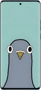 Силиконовый чехол Голубь для Motorola Edge 40 - 6388u-3335 изображение 