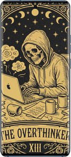 Силіконовий чехол The Overthinker для Motorola Edge 40 - 6774u-3335 изображение 