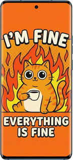 Силиконовый чехол Funny Cat для Motorola Edge 40 - 6786u-3335 изображение 