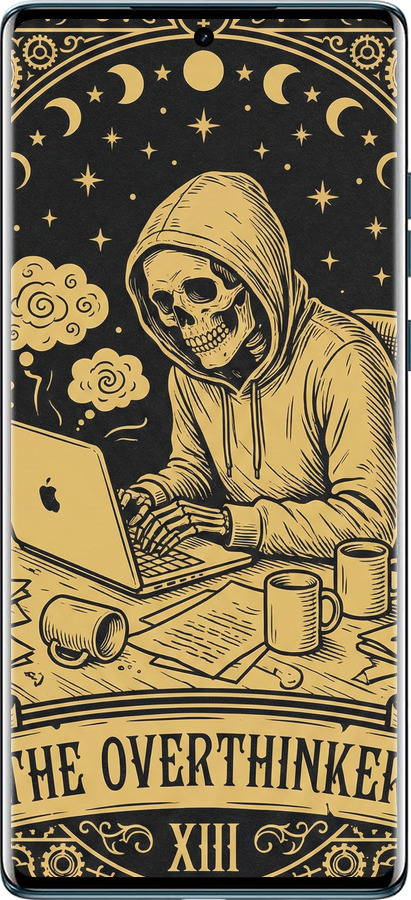 TPU чехол The Overthinker для Motorola Edge 50 Fusion - 6774b-3748 изображение 