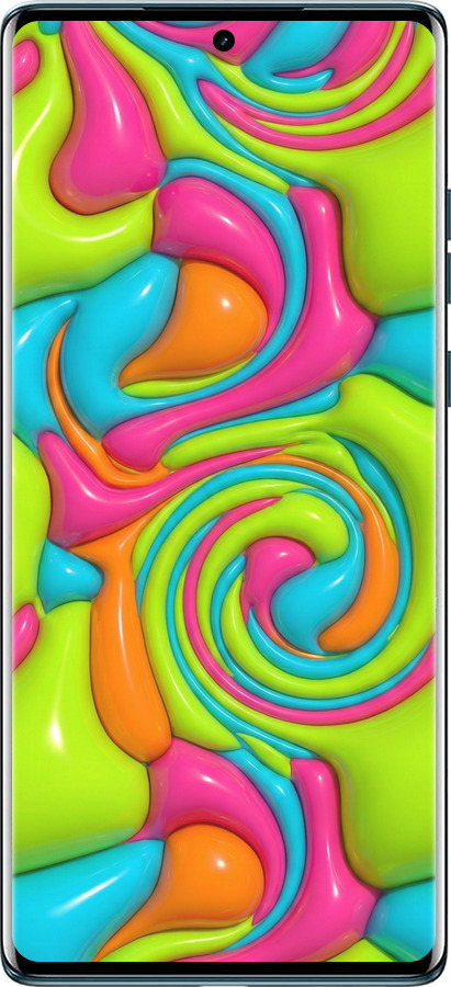 TPU чехол Y2K Jelly Dream для Motorola Edge 50 Fusion - 6780b-3748 изображение 