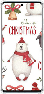Силикон с усиленными углами чехол Merry Christmas для Motorola Edge 50 Fusion - 4106sp-3748 изображение 